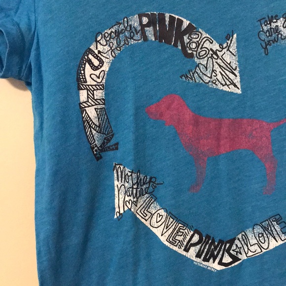 💙♻️PINK Recycle Love Tee - Picture 2 of 4